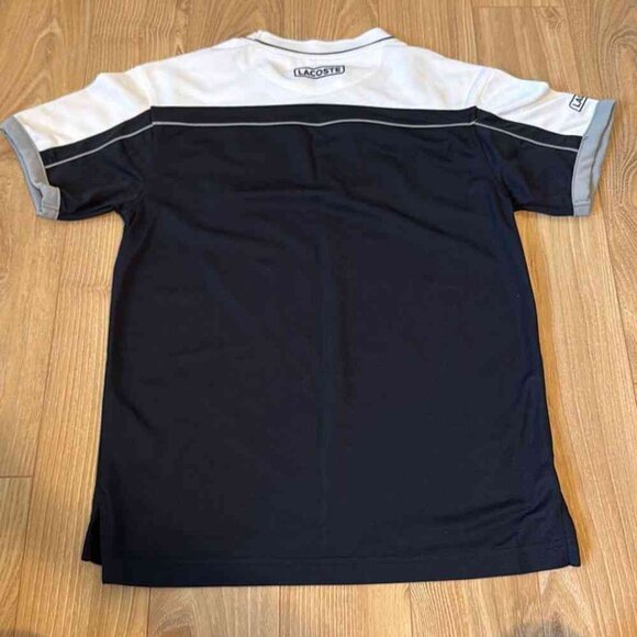 black and white polo size 16 youth   Took off tags and cut the size - Picture 5 of 5